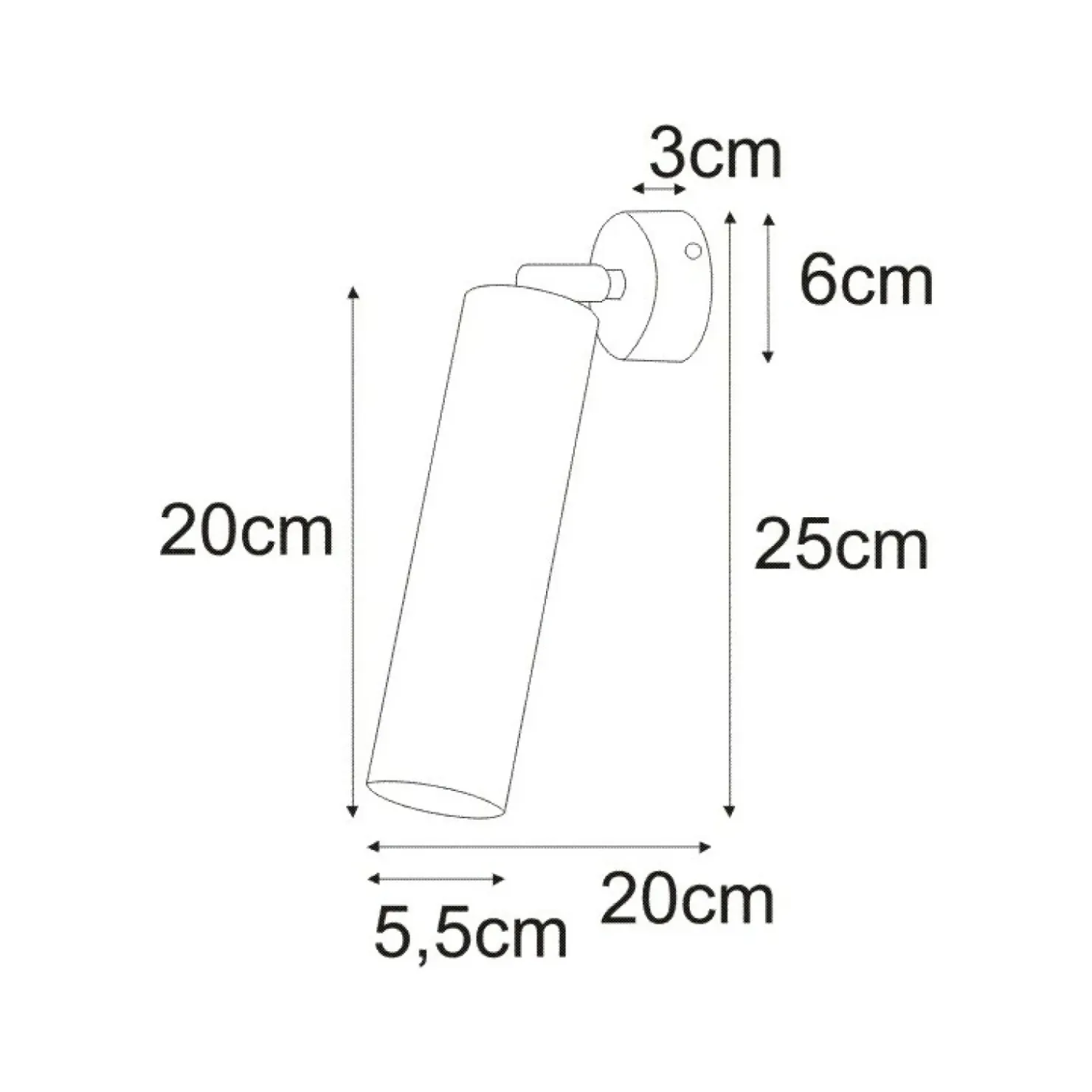 Podłużna tuba nowoczesny kinkiet K-4413 MILE WHITE | Kaja Oświetlenie*Sklep Kaja Shop