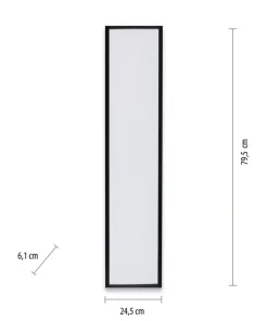Podłużny plafon LED o ciepłej barwie światła 14741-18 z serii FLAT*Sklep Kaja Online