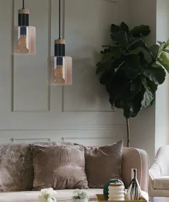 Best Sale Sklep Kaja Podwójna, bursztynowa lampa wisząca na listwieK-5256 z serii ALTO