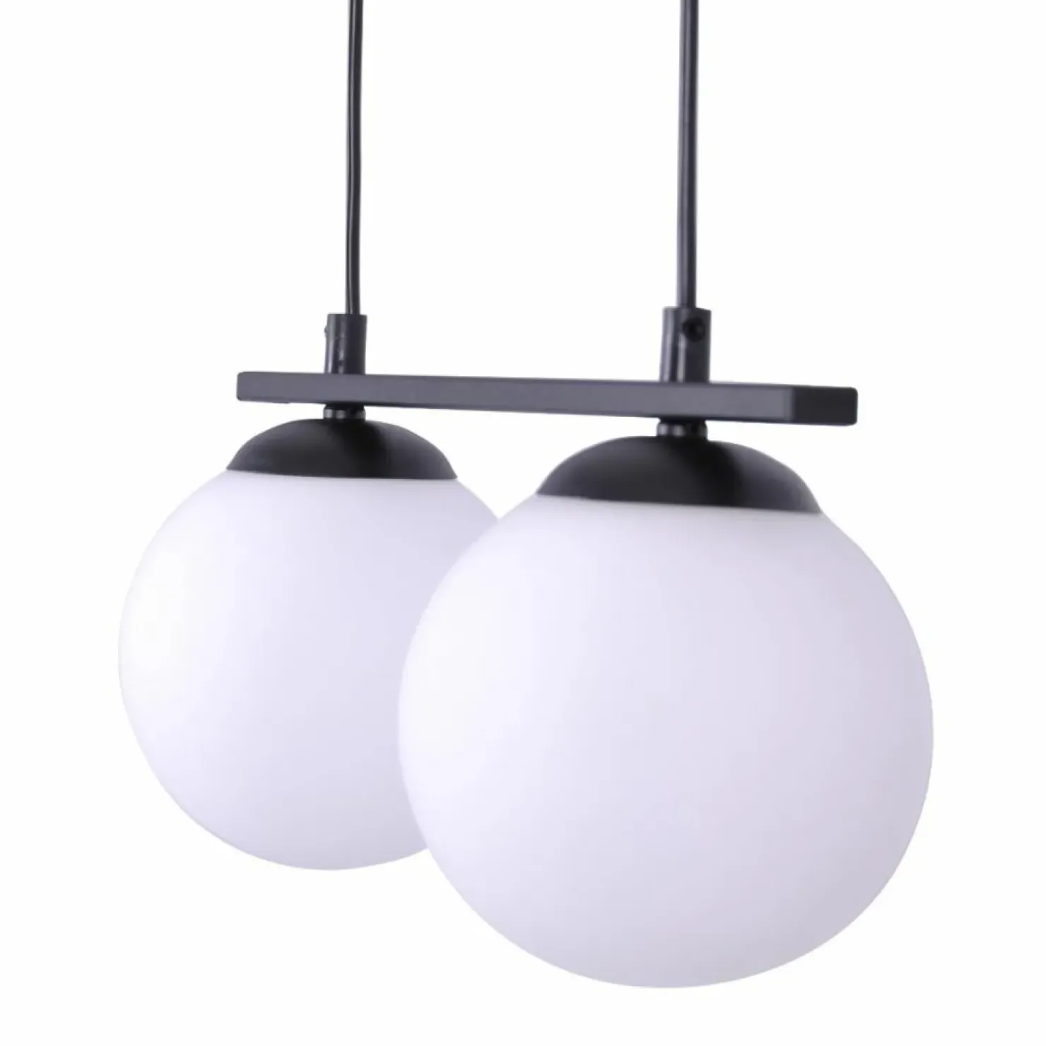 Clearance Sklep Kaja Podwójna, kulista lampa wisząca do jadalni ZM 1208 GLOBE | Kaja