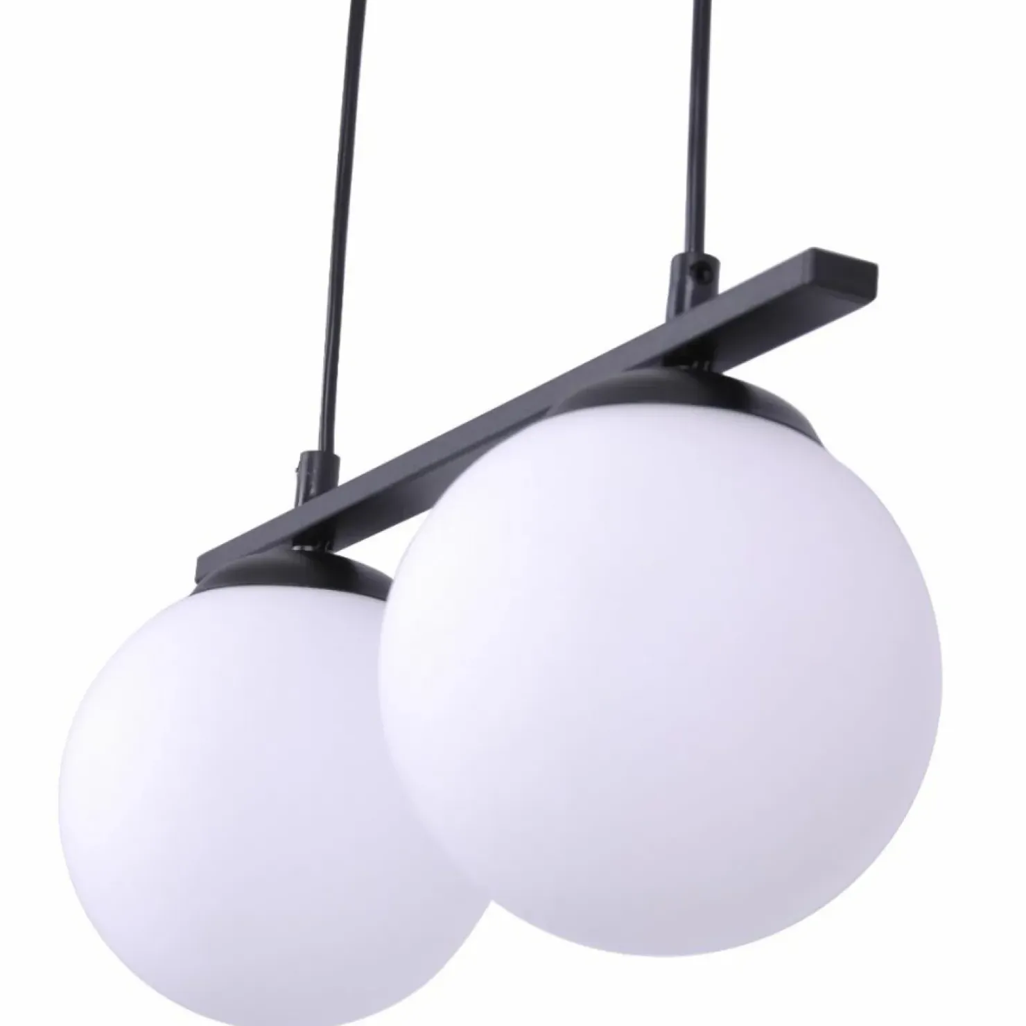 Clearance Sklep Kaja Podwójna, kulista lampa wisząca do jadalni ZM 1208 GLOBE | Kaja