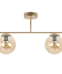 Store Sklep Kaja Podwójna lampa sufitowa w kolorze złota K-5411 z serii GRAND