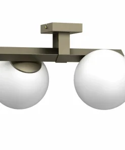 Podwójna lampa sufitowa z białymi kulami LX 4631 IDRIS | Kaja*Sklep Kaja Cheap