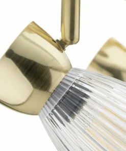 Shop Sklep Kaja Podwójna lampa sufitowa, złoty reflektor ML9975 BEST | Kaja