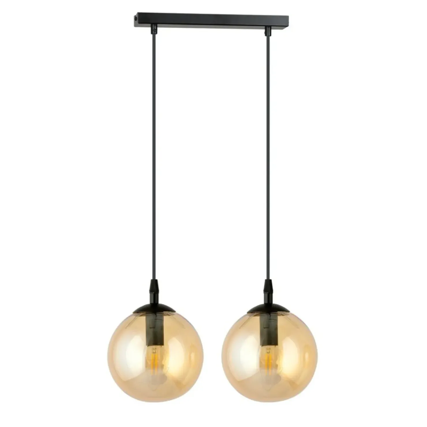 Best Sale Sklep Kaja Podwójna lampa wisząca z kulistymi kloszami 713/2 | Kaja Oświetlenie