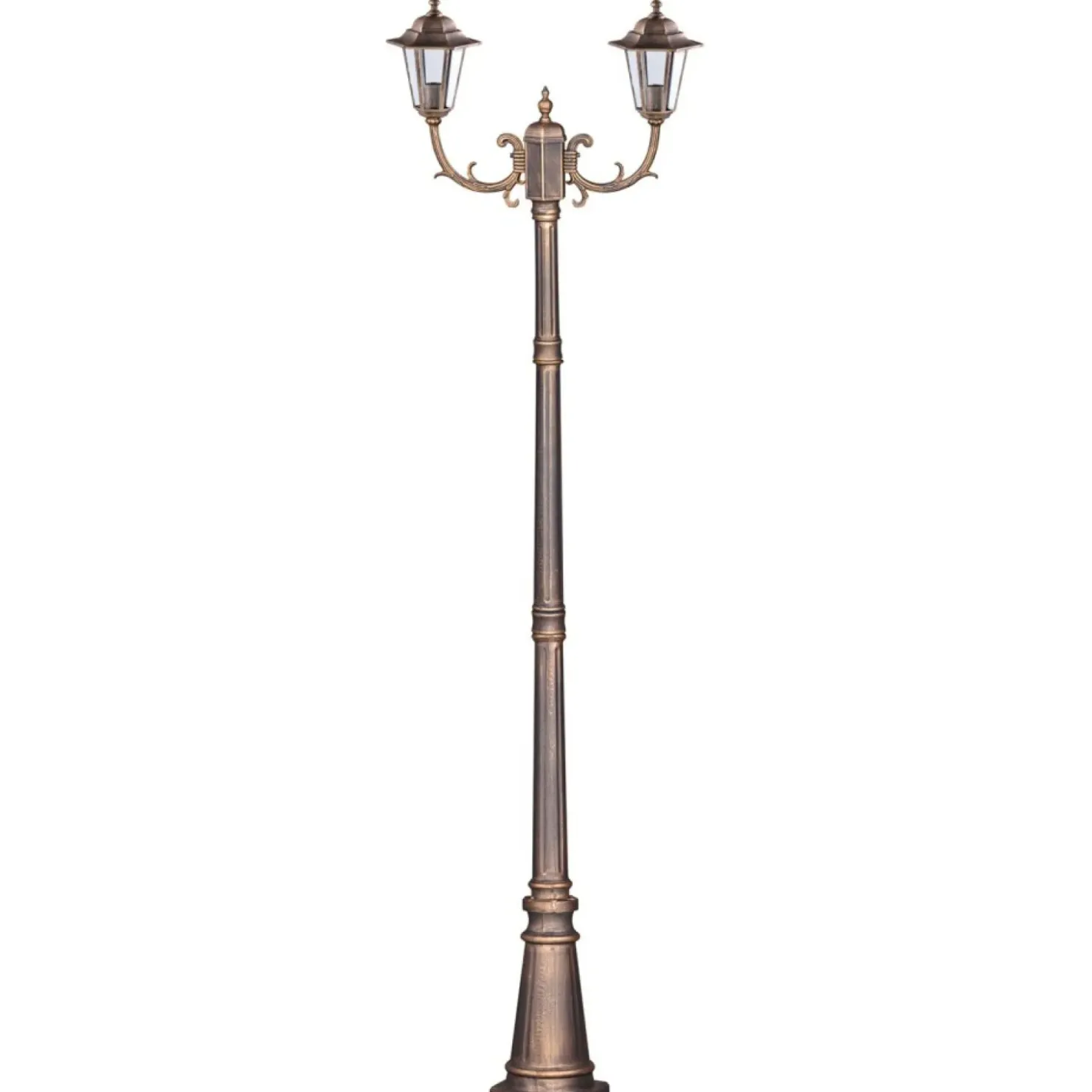 Podwójna zewnętrzna lampa K-7064A2/2 CZ/ZŁ STANDARD | Kaja Oświetlenie*Sklep Kaja Cheap