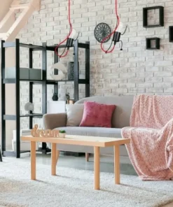Discount Sklep Kaja Pojedyncza czerwona lampa wisząca na duży gwint 537/1 | Kaja czerwony