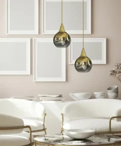 Online Sklep Kaja Pojedyncza, efektowna lampa wisząca gruszka MLP8401 MONTE | Kaja