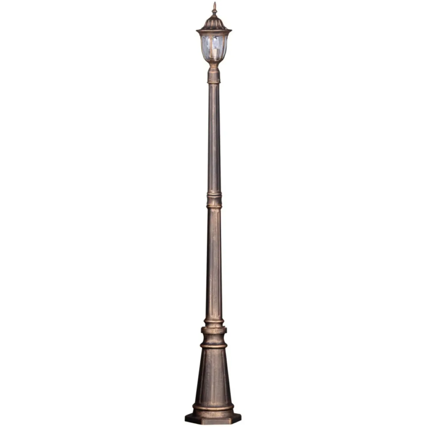 Pojedyncza lampa do ogrodu K-7007B/1N CZARNY/ZŁOTY VASCO | Kaja*Sklep Kaja Shop
