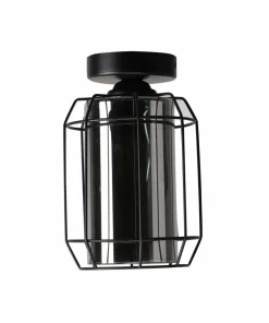 Pojedyncza lampa natynkowa z dymionym kloszem 31-08404 z serii JONERA*Sklep Kaja New