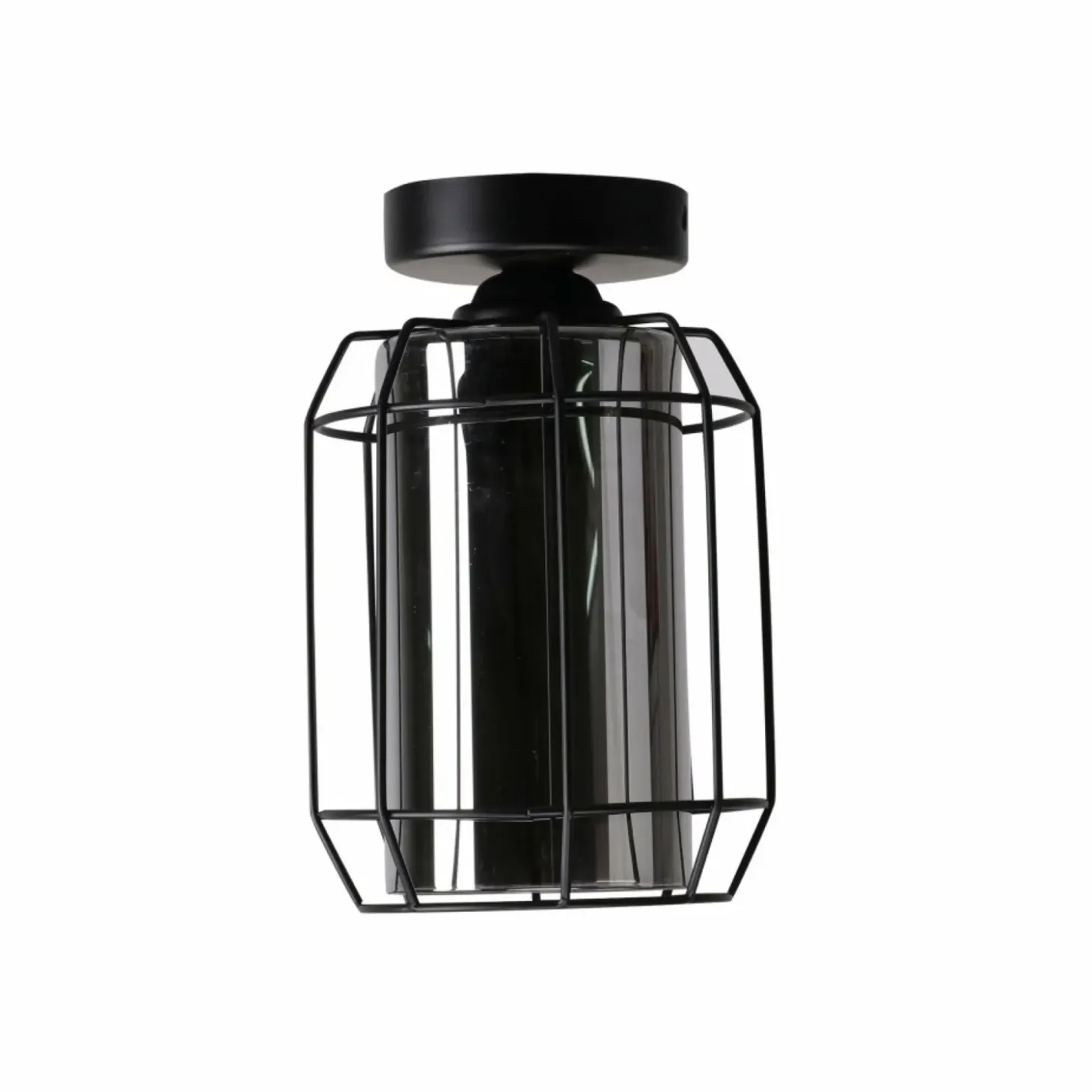 Pojedyncza lampa natynkowa z dymionym kloszem 31-08404 z serii JONERA*Sklep Kaja New