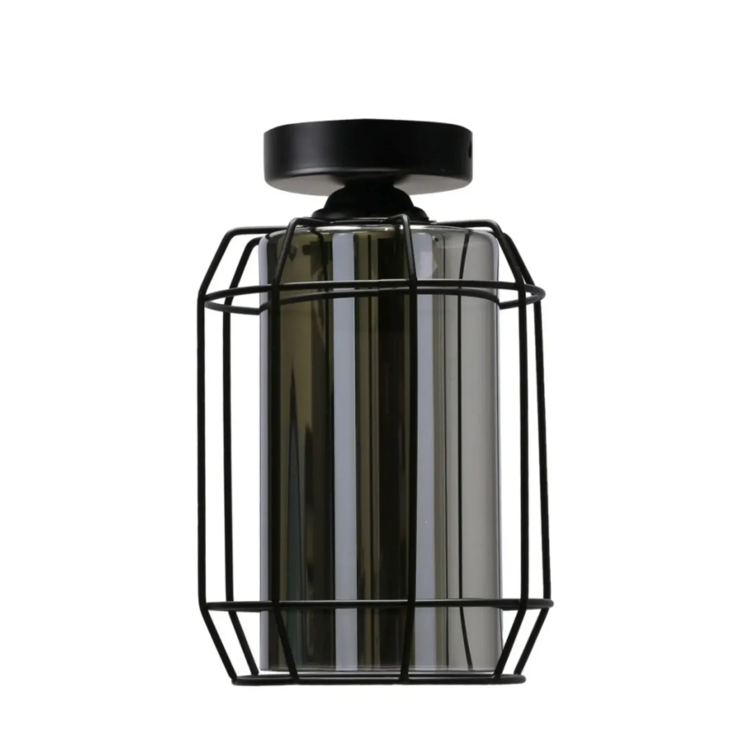 Pojedyncza lampa natynkowa z dymionym kloszem 31-08404 z serii JONERA*Sklep Kaja New