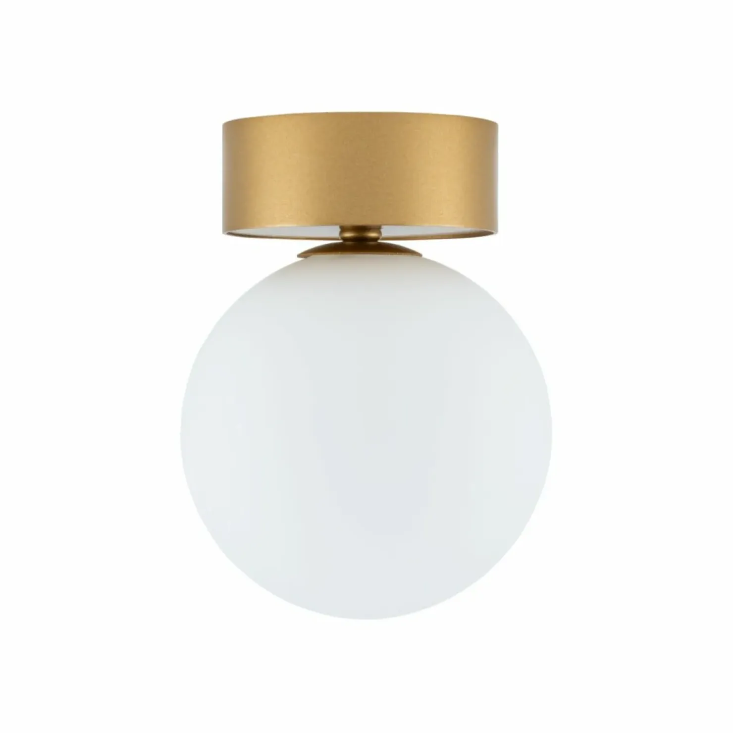 Pojedyncza lampa sufitowa z mlecznym kloszem 10623 KIER | Kaja*Sklep Kaja Hot