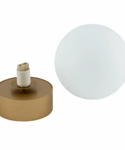 Pojedyncza lampa sufitowa z mlecznym kloszem 10623 KIER | Kaja*Sklep Kaja Hot