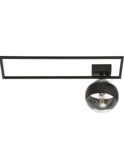 Cheap Sklep Kaja Pojedyncza lampa sufitowa z czarną ramką 1132/1A IMAGO | Kaja