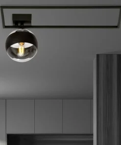 Cheap Sklep Kaja Pojedyncza lampa sufitowa z czarną ramką 1132/1A IMAGO | Kaja