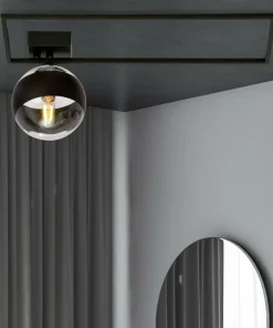 Cheap Sklep Kaja Pojedyncza lampa sufitowa z czarną ramką 1132/1A IMAGO | Kaja