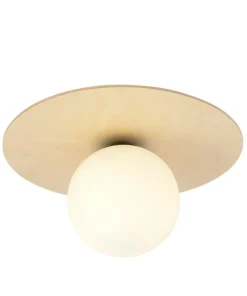 Online Sklep Kaja Pojedyncza lampa sufitowa z białym kloszem 1142/1B KENZO | Kaja