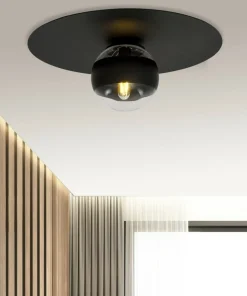 Fashion Sklep Kaja Pojedyncza lampa sufitowa z ozdobnym kloszem 1129/1 SOLAR | Kaja