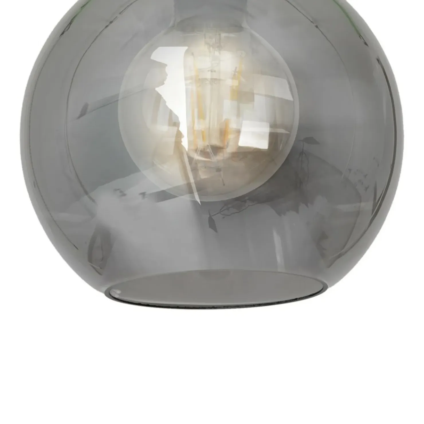 Pojedyncza lampa sufitowa z ciemnym kloszem MLP6574 SOFIA | Kaja*Sklep Kaja Best Sale