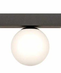 Shop Sklep Kaja Pojedyncza lampa sufitowa z białym kloszem ZM 1206 SPHERE | Kaja