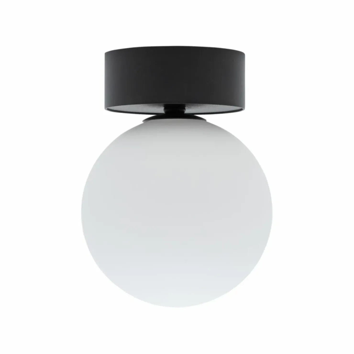 Pojedyncza lampa sufitowa z okrągłym kloszem 10302 KIER | Kaja*Sklep Kaja New