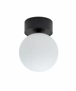 Pojedyncza lampa sufitowa z okrągłym kloszem 10302 KIER | Kaja*Sklep Kaja New