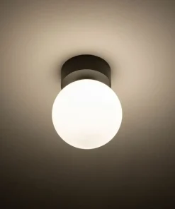 Pojedyncza lampa sufitowa z okrągłym kloszem 10302 KIER | Kaja*Sklep Kaja New