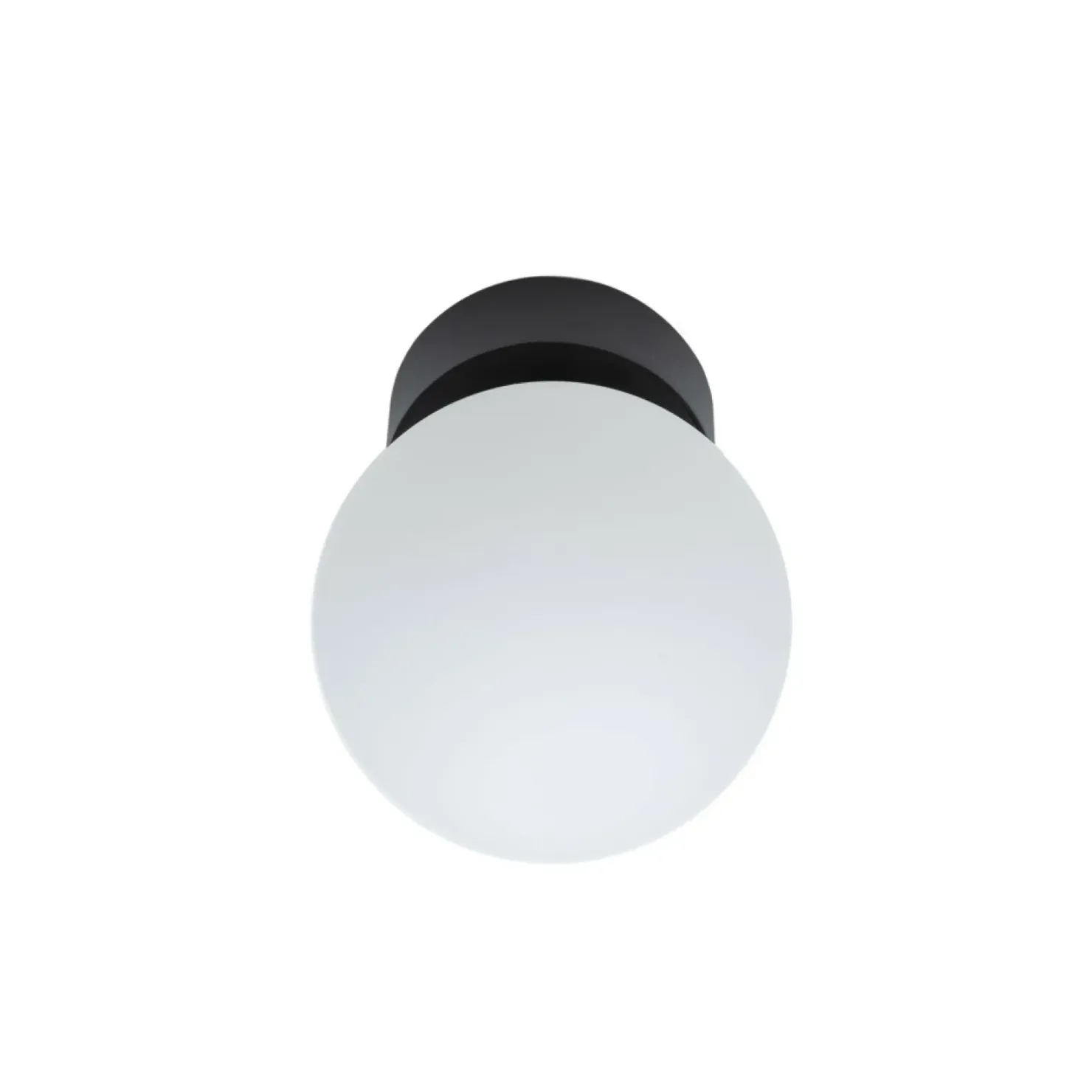 Pojedyncza lampa sufitowa z okrągłym kloszem 10302 KIER | Kaja*Sklep Kaja New