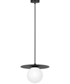 Store Sklep Kaja Pojedyncza lampa wisząca, czarna konstrukcja K-5435 z serii ROBIN