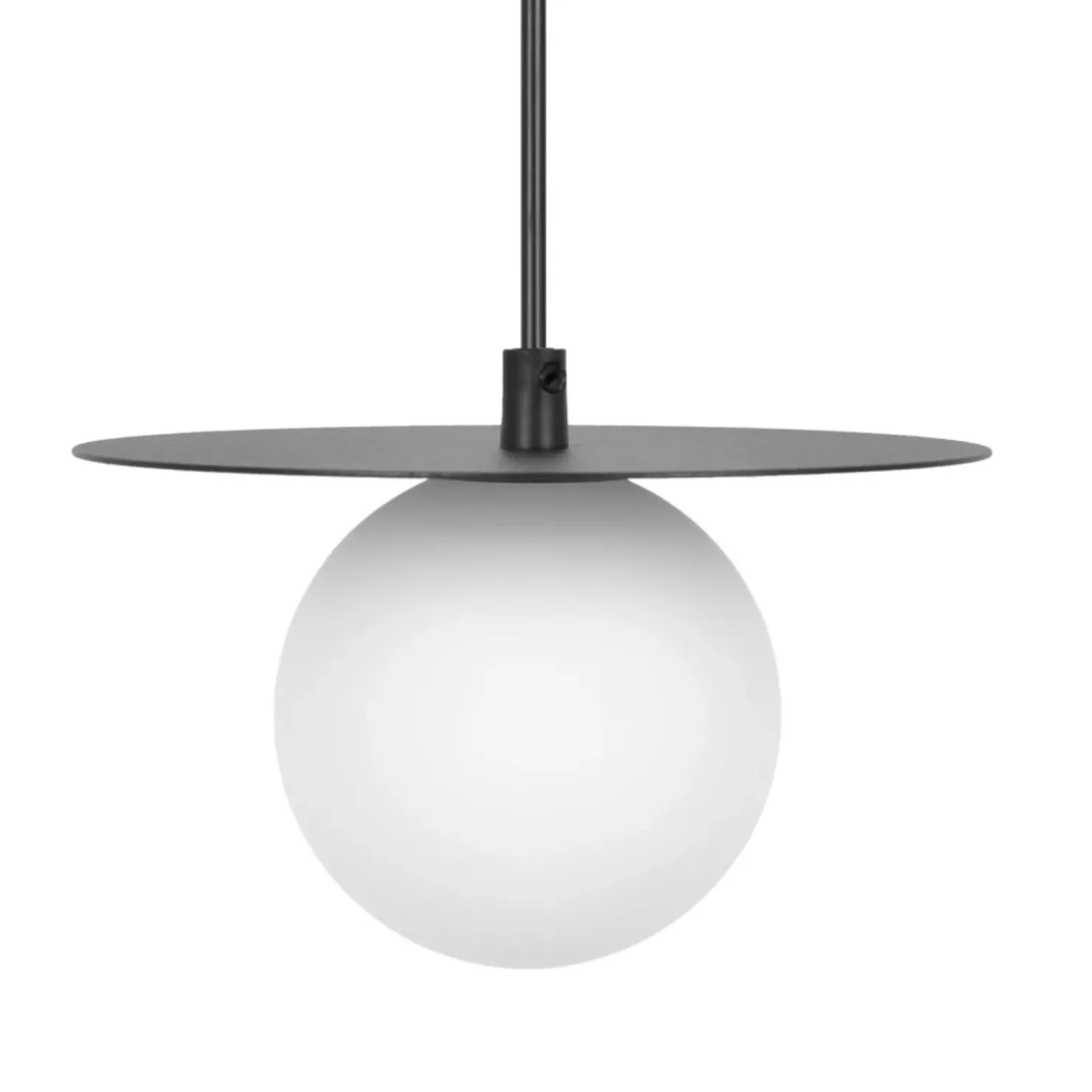 Store Sklep Kaja Pojedyncza lampa wisząca, czarna konstrukcja K-5435 z serii ROBIN