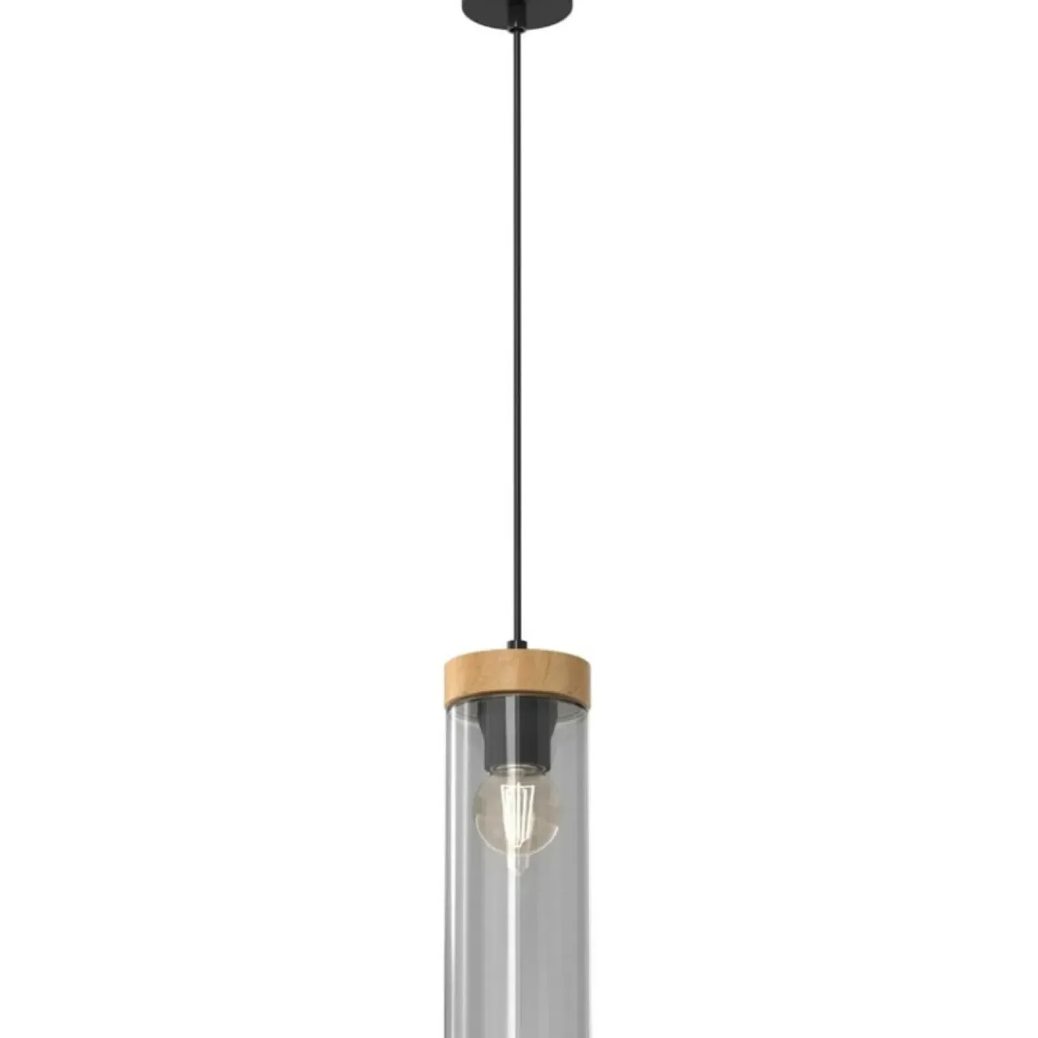 Flash Sale Sklep Kaja Pojedyncza lampa wisząca, klosz w kształcie tuby MLP8664 z serii ELICA | Kaja Oś