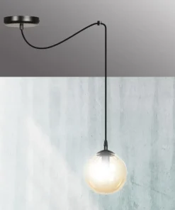 Hot Sklep Kaja Pojedyncza lampa wisząca w kolorze miodowym 938/1 | Kaja Oświetlenie
