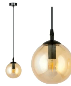 Best Sale Sklep Kaja Pojedyncza lampa wisząca z miodowym kloszem 713/1 | Kaja Oświetlenie