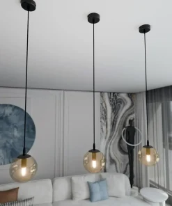 Best Sale Sklep Kaja Pojedyncza lampa wisząca z miodowym kloszem 713/1 | Kaja Oświetlenie