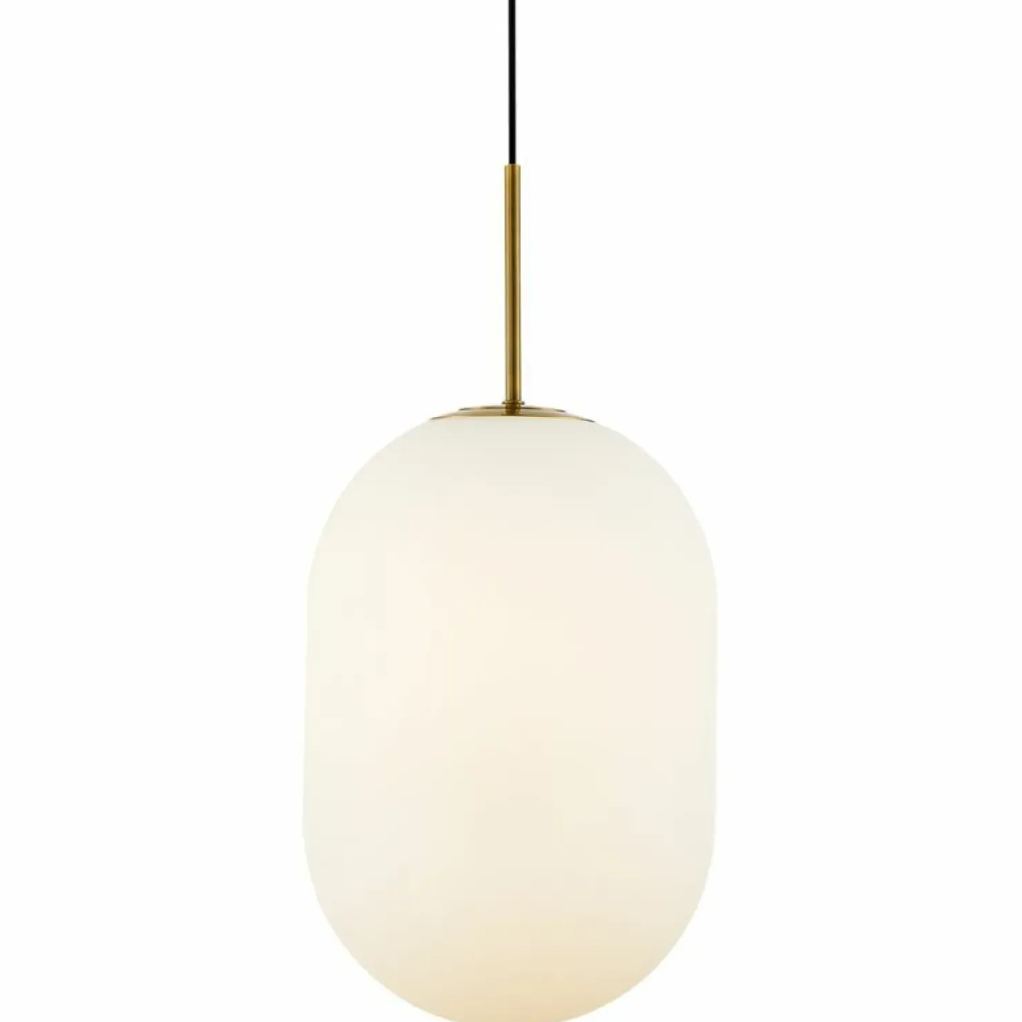 Clearance Sklep Kaja Pojedyncza lampa wisząca z owalnym kloszem ML0318 ALIAS | Kaja