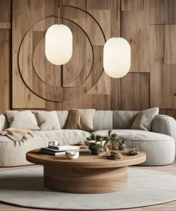 Clearance Sklep Kaja Pojedyncza lampa wisząca z owalnym kloszem ML0318 ALIAS | Kaja
