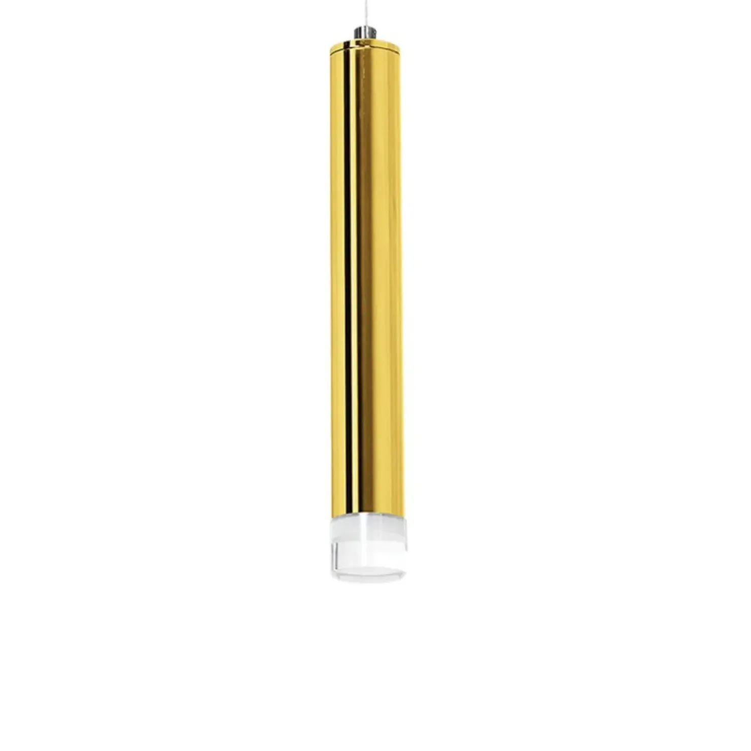 Best Sale Sklep Kaja Pojedyncza lampa wisząca, złota, ledowa tuba ML5713 z serii GOLDIE | Kaja Oświet
