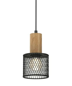 Hot Sklep Kaja Pojedyncza lampa wisząca z drucinym kloszem MLP8559 z serii SOBRESA | Kaja Oświe