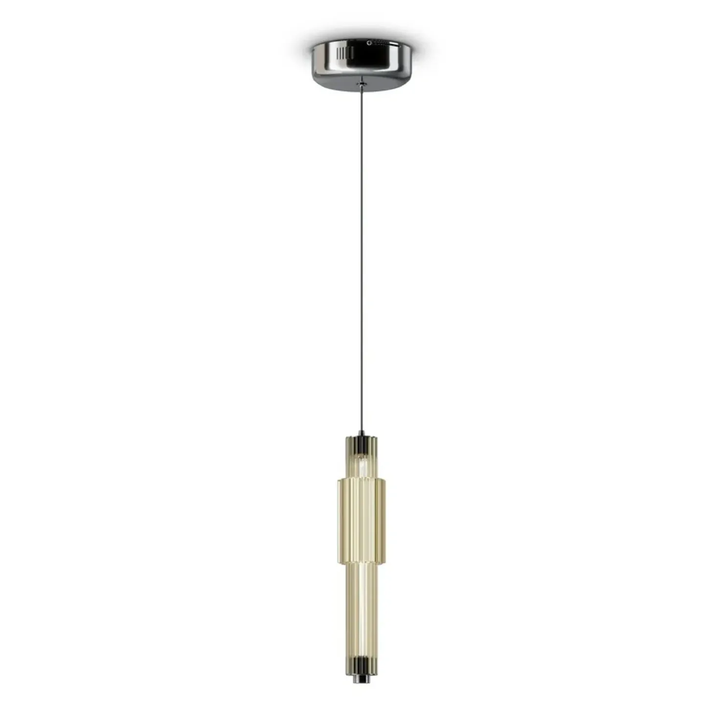 Best Sklep Kaja Pojedyncza lampa wisząca, zwis LED MOD308PL-L9CG3K z serii VERTICALE