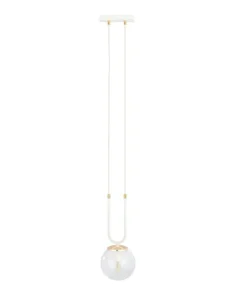Cheap Sklep Kaja Pojedyncza lampa wisząca z okrągłym kloszem 1116/1 GLAM | Kaja