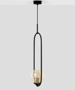 Cheap Sklep Kaja Pojedyncza, niebanalna lampa wisząca z kloszem K-5120 z serii VENTA