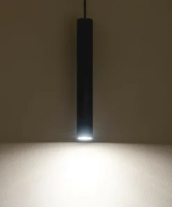 Discount Sklep Kaja Pojedyncza, punktowa lampa wisząca, tuba 30cm 10903 FOURTY | Kaja szary
