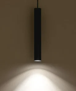 Discount Sklep Kaja Pojedyncza, punktowa lampa wisząca, tuba 30cm 10903 FOURTY | Kaja szary