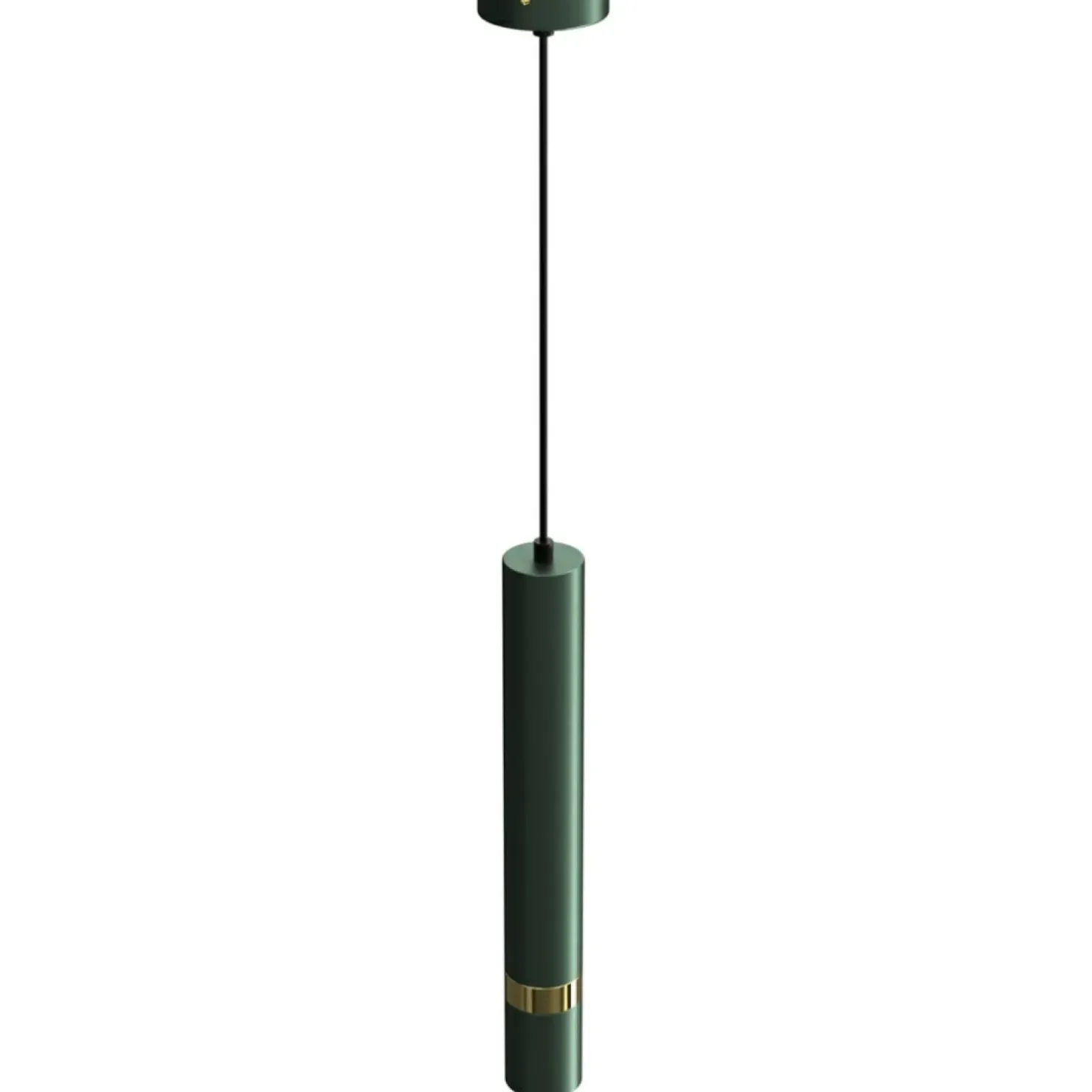 New Sklep Kaja Pojedyncza tuba, zielona lampa wisząca MLP7720 z serii JOKER | Kaja Oświetlenie