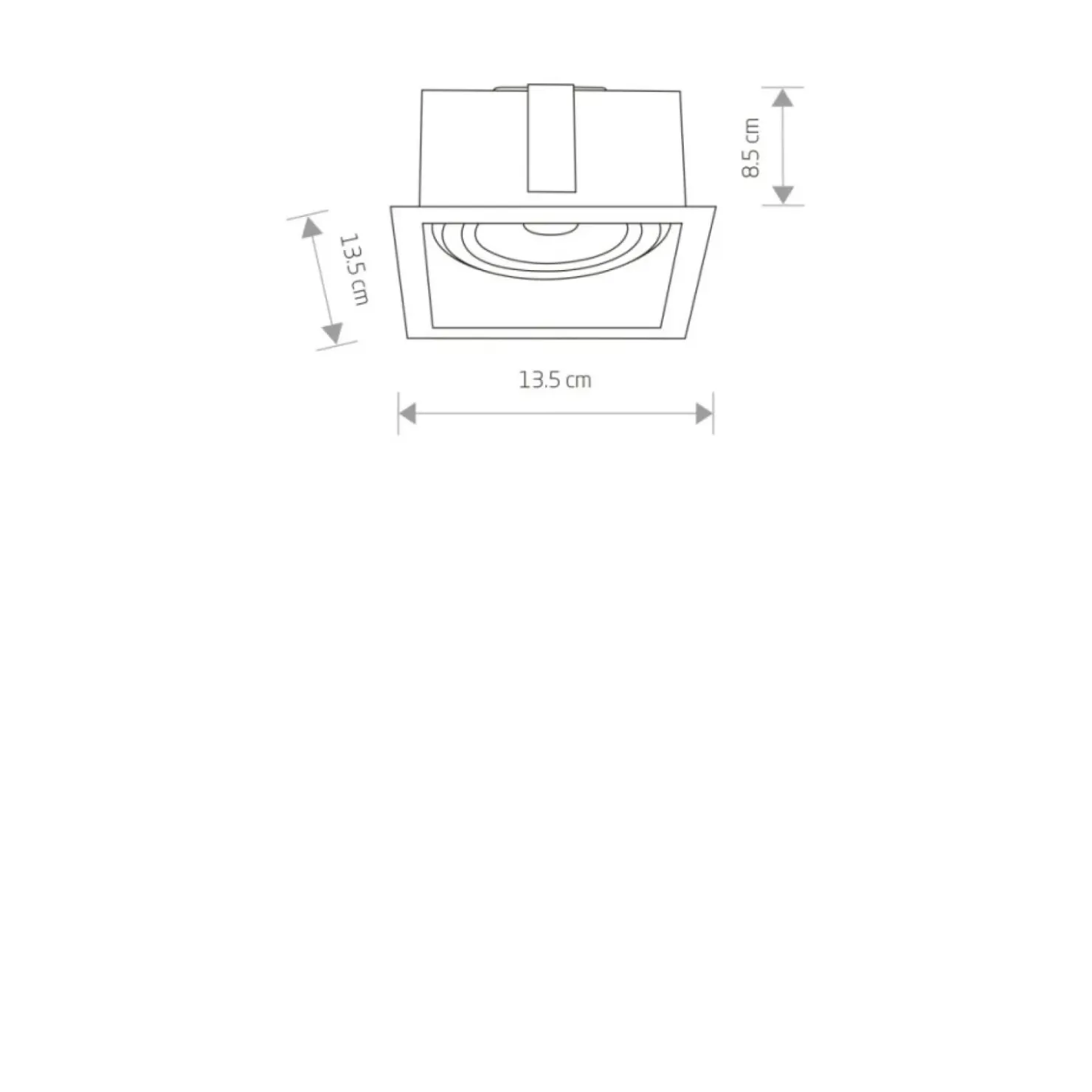 Pojedynczy downlight podtynkowy, na GU10 ES111 9413 | Kaja Oświetlenie*Sklep Kaja Sale