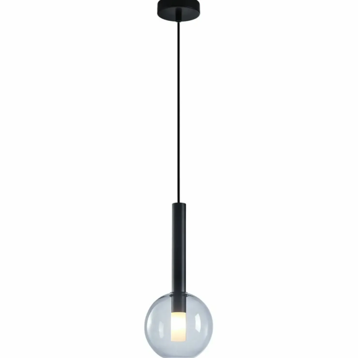Best Sklep Kaja Pojedynczy, minimalistyczny zwis z kulą ML0331 NIKO | Kaja Oświetlenie