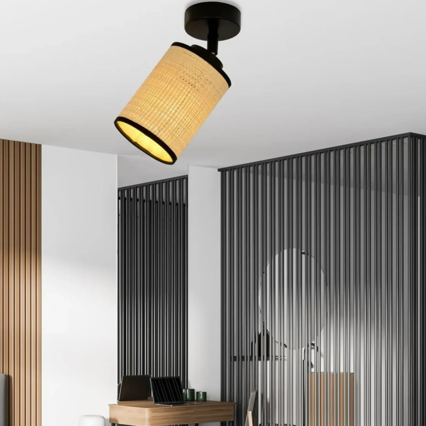 Cheap Sklep Kaja Pojedynczy reflektor na sufit i ścianę, styl eco 1151/1 YOGA | Kaja