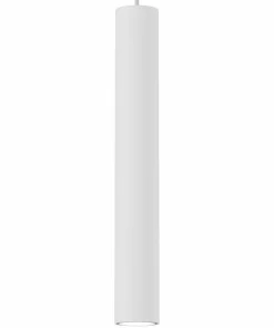 Store Sklep Kaja Pojedynczy zwis w kształcie tuby GU10 MLP8798 HUDSON WHITE | Kaja