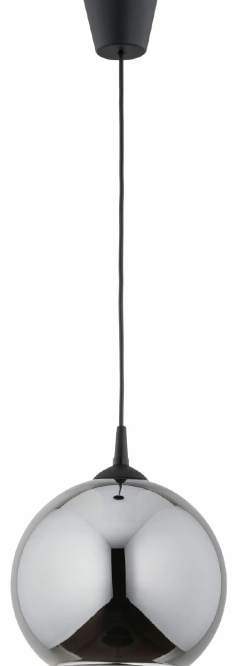 Store Sklep Kaja Pojedynczy zwis z grafitowym, otwartym kloszem AL 61223 TIPI | Kaja